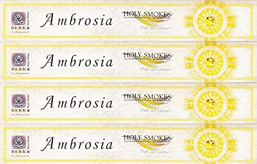 Berk HS-100-P4-12 Räucherstäbchen, 4x, 8x, oder 12x Ambrosia (4 Packungen)