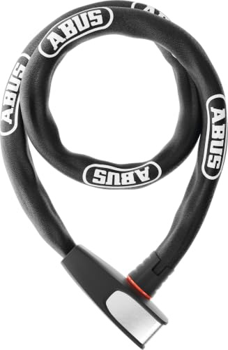 ABUS Kettenschloss Steel-O-Chain 8807K – Flexibles Fahrradschloss aus gehärtetem Stahl – ABUS-Sicherheitslevel 8