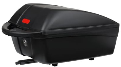 POLISPORT 8870100002 – 11L Hinterrad-Fahrrad-Topcase, abschließbar und wasserdicht, robuster Gepäckkoffer für Fahrräder, passend für MIK & MIK-HD SnapLock, schwarz