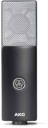 AKG C-Serie C104 Großmembran-Kondensatormikrofon mit Nierencharakteristik – Perfekt für Content Creator und Musiker