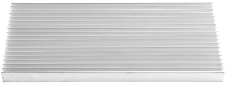 LED Kühlkörper Aluminium 300x140x20mm Hochleistungs-LED-Licht Zubehör mit guter Wärmeleitfähigkeit 1 Stück für LED-Leuchten Kühlung
