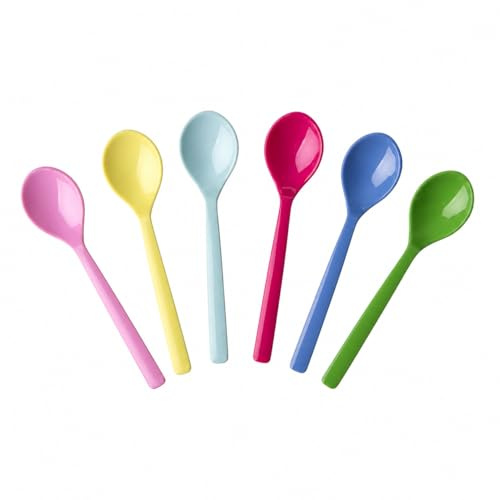 Rice Melamin Teelöffel 6er Pack in Classic Farben