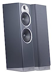 Jamo S7-27FA Pair of Floor Speakers Dolby Atmos Blue Fjord Bodenlautsprecher mit 17 cm Tieftöner und Dolby Atmos Sound, Blau