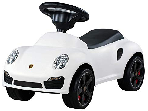 Porsche Kinder 911 Turbo S Rutschauto Rutscher Car Babyauto Weiß