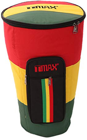 Afrikanische Trommel Tragetasche Rucksack Djembe Tasche Gig Bag - Bunt, 12 Zoll