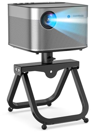 KDD Beamer Halterung - Beamer Deckenhalterung & Beamer Wandhalterung mit 360 ° Drehbar und Universal 1/4 Schraube für LED LCD Kamera Projektor, Projektor Haltreung Stativ für Heimkino Büro Schule
