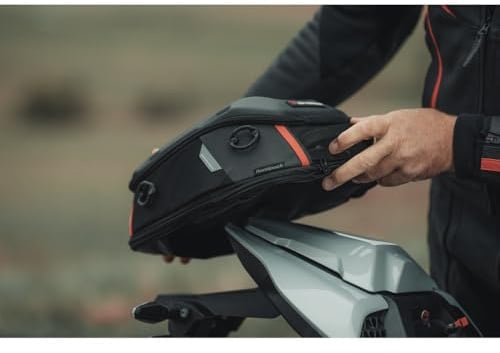 Sw-motech Saddle Bag Nylon Pro Roadpack 1680d 8-14 L 36 x 28 x 15 cm, Schwarz Grau