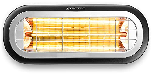 TROTEC IR 2001 Infrarot-Heizstrahler Heizleistung 2000 W | Infrarotheizung, IP65, Outdoor, Fläche im Außenbereich für 8-14 m²