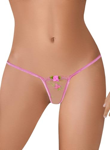 Sohimary 458 Damen Mini Spitze String Tanga Bikini