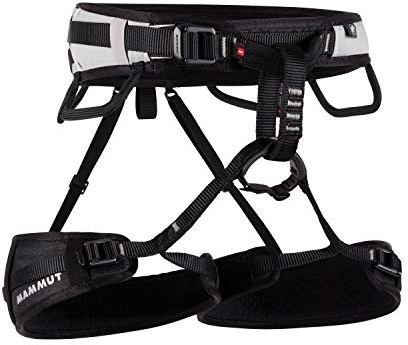 Mammut Ophir 3 Slide | Klettergurt für Herren, Absturzsicherung, Ausrüstung für Bergsteiger | Black-Marble, XXL