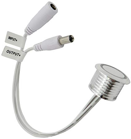 PB-Versand LED Touchdimmer - Einbau Dimmer 12V Schalter zum dimmen Touch-Technik Regler Dimmschalter für Streifen Strip Lichtleisten LED-Leisten
