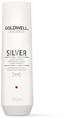 Goldwell Dualsenses Silver Shampoo für graues und kühles blondes Haar,frisch, 250 ml