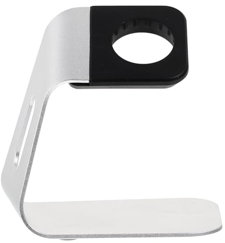 NICERIO Uhr Ständer Halter Ladestation für Apple Watch (Silber)