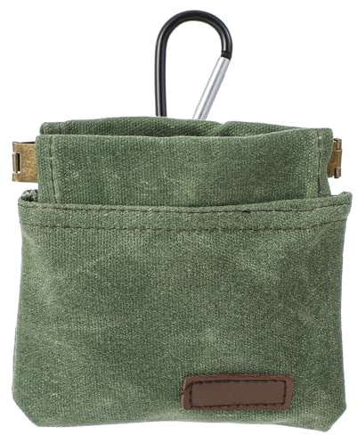 Bremorou Leckerlibeutel für Hunde, Futterbeutel Hund Freihändige Snackbeutel Grün Leckerlitasche mit Karabiner Beutel Trainingstasche für Haustiere Katzenfutter Hundefutter (Grün)