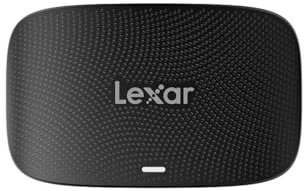 Lexar Professional CFexpress Gen2 Reader USB3.2 Type B/SD | Entwickelt für CFexpress Typ B & SD-Karten, Dual-Slot, gleichzeitiges Offload, inklusive USB-C/A-Adapter, LRW520U-RNBNG