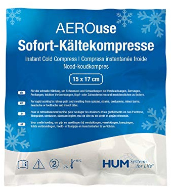 20 x AeroUse Sofort-Kältekompresse Coldpack 15 x 17cm