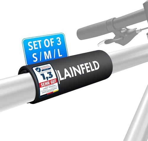 Fahrrad-Rahmenschutz (3er Set) – Idealer Transportschutz für E-Bikes & Carbon-Rahmen – Passend für Thule Fahrradträger & Zubehör