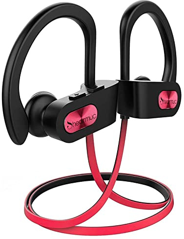 Bluetooth Kopfhörer, Kopfhörer Sport In Ear mit 16 Stunden Spielzeit | IPX7 Wasserdicht/Bass Stereo Sound, Sportkopfhörer mit Mikrofon für Joggen/Laufen