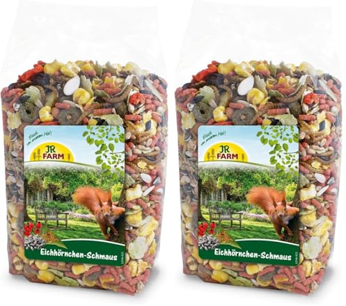 JR FARM Garden Eichhörnchen-Schmaus 600g (Packung mit 2)