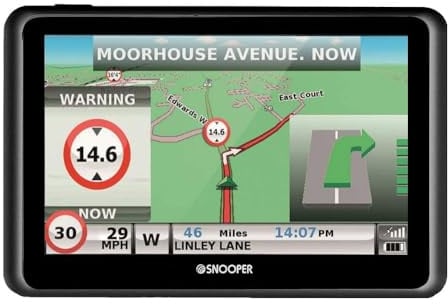Snooper S6900 Truckmate EU LKW Navigationssystem mit aktiver Magnethalterung