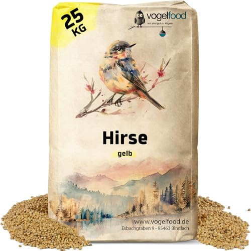 Samore 25 kg Hirse gelb Vogelfutter - Wellensittichfutter - Kanarienfutter