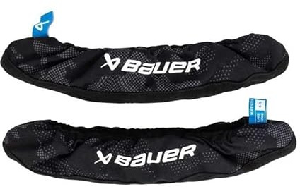 Bauer Blade Guard Zachte Schaatsbeschermer (Zwart) (Kleur - Zwart, Maat - Sr.)