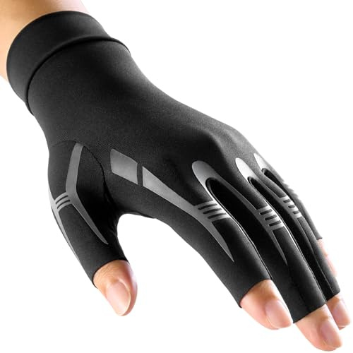 FREETOO Vollhand-Kompression Arthrose Handschuhe, Hochelastische Anliegende Kompressionshandschuhe für Arbeit Schlafen Sport, Schmerzlindert Polyneuropathie Handschuhe für Arthritis Karpaltunnel
