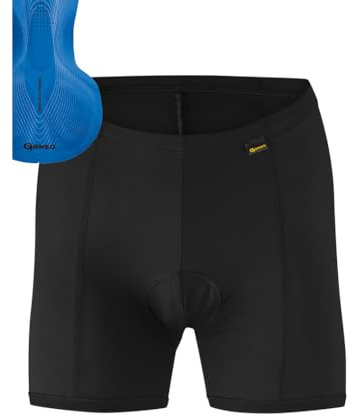 Gonso Damen Sitivo W Da-Rad-U-Pants, Black / Skydiver, 40 EU