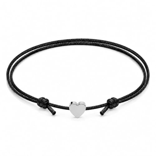 GD GOOD.designs Fussketten für Frauen mit Herz | Wasserfestes Fußband - Größenverstellbar (20-30 cm) | Edelstahl Herzen in 18K Gold, Roségold & Silber