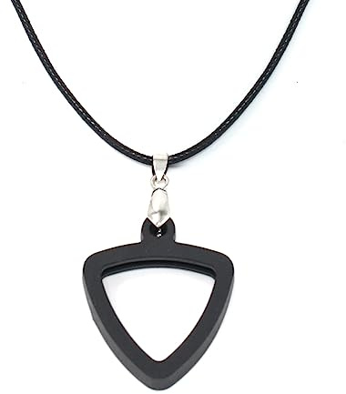 Musiin Gitarrenhalter, kompatibel mit Fender Dunlop D'Addario Standard Plektren, doppelseitiges Universaldesign, einfacher Zugriff für alle Stile, 2er-Pack (Standard)