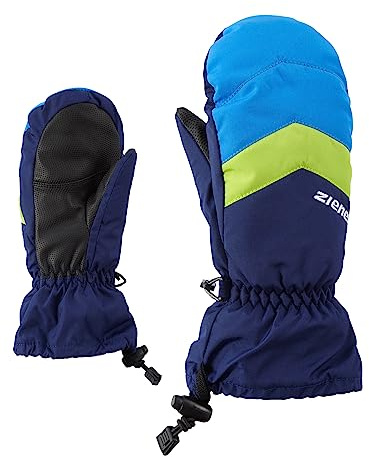 Ziener Kinder LETTERO Ski-Fäustling/Wintersport | wasserdicht atmungsaktiv, navy, 5