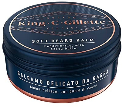 Gillette King C Balsamo Suave Para Barba 100Ml.