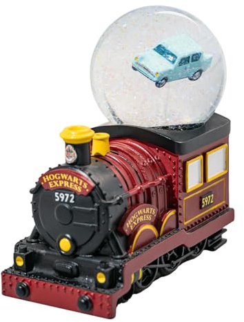 Grupo Erik Schneekugel Harry Potter Schneekugel Weihnachten Weihnachtsdeko Dekoartikel 14,5 x 14 x 8 cm Hogwarts Express - Offizieller Harry Potter Fanartikel Geschenke