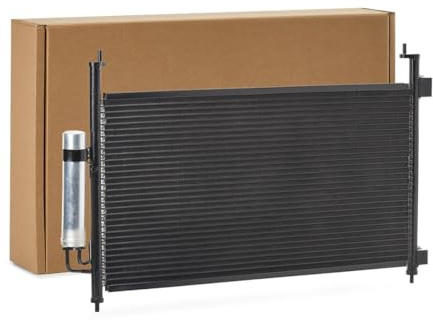 RIDEX 448C0083 Klimakondensator Klimaanlage Auto mit Stickstofffüllung mit Trockner Kompatibel mit HONDA CIVIC VIII Hatchback FN, FK 80110SMGE01 CO4975 80110SMGE02
