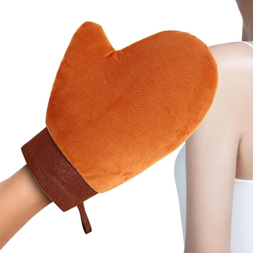Selbstbräuner-Handschuh Waschbare und wiederverwendbare Beauty-Tools | Auftragehandschuh für Bräunungsschaum, -spray & -lotion Für Spray Mousse Lotion Outdoor Pool zu Hause Dusche Rücken Körper