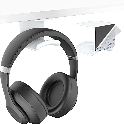 Cozycase Universal Headset Halterung Tisch - Kopfhörer Halter Wandhalterung Holder mit starkem Klebeband, Kopfhörerhalter Headset Ständer für die meisten Gaming Kopfhörer