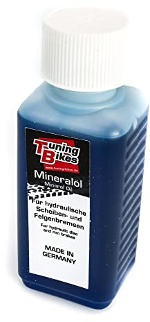 Mineralöl/Bremsflüssigkeit für Magura Fahrrad Bremsen - 100 ml Hydrauliköl für Magura hydraulische Scheibenbremsen wie MT5 / MT7 und Felgenbremsen wie HS33