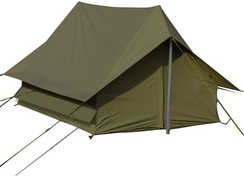 SJHDHDA Retro-Zelt für Outdoor-Camping, Firstzelt, Selbstfahrer-Tour, Camping, regenfest, für 2 Personen, einfach aufzubauen, Outdoor-Rucksackreisen Learned extensively