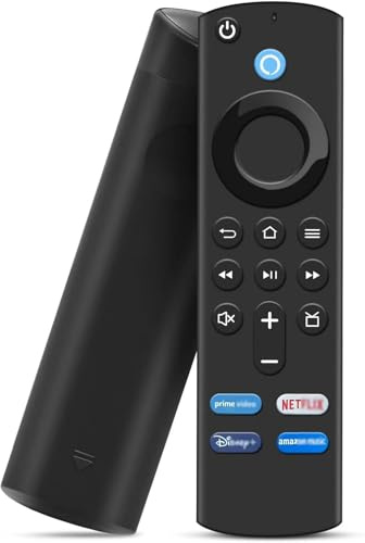 Ersatz-Sprachfernbedienung (3. Generation) mit Sprachfunktion, passend für A-MZ Smart TVs 4K/4K Max/Lite/Cube Stick, und passend für Smart TVs Cube (1. Generation und höher)