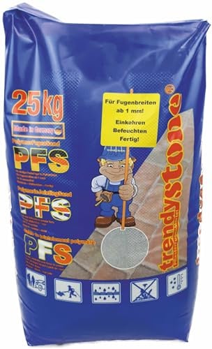 trendystone Polymerfugensand 25 kg natur - Pflasterfugenmörtel für schmale Fugen ab 1 mm Fugenbreite