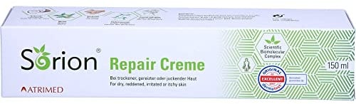 Sorion Repair Creme – Spezialpflege bei Hautirritationen, Rötungen und Juckreiz zur intensiven Regeneration chronisch gereizter Haut (150 ml)
