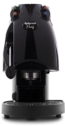 Didiesse Frog Revolution Kaffeemaschine für Waffeln mit einem Durchmesser von 38/44 mm, 650 W, 1 Tasse, Schwarz glänzend