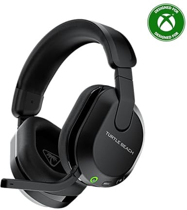 Turtle Beach Stealth 600 Schwarz Xbox Kabelloses Gaming Headset w/ 80hr Stunden, 50mm Lautsprecher und Bluetooth für Xbox Series X|S, Xbox One, PC