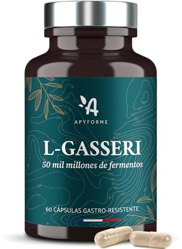 Apyforme L-Gasseri Bakterienstämme Lactobacillus Gasseri | Bis zu 50 Milliarden KBE/Tag, 60 Kapseln, 100 % Französisch