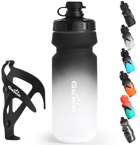 Fahrrad-Flaschenhalter mit Trinkflasche – Leicht & langlebig, für MTB | Praktisches Fahrrad-Trinkflaschen-Set für MTB, Rennrad und Outdoor