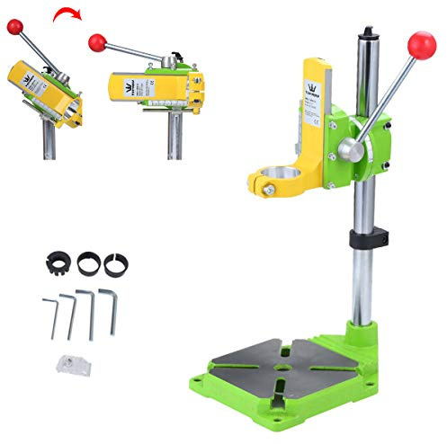 TOPWAY Multifunktionsbohrmaschine Bodenbohrständer, elektrische Bohrmaschinenpresse Werkbank Top Tischhalter für Heimwerkerarbeiten, 38-43 mm