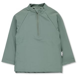 Sterntaler Badeshirt Langarm Uni – Kinder-Bademode aus elastischem Polyamid, Langarm, unifarben, Reißverschluss vorne mit Kinnschutz, Stehkragen, UV-Schutz 50+