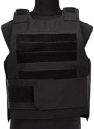 Zhiling Airsoft taktische Schutzweste kann angepasst werden, militärische Trainingsweste Sicherheitsausrüstung CS Trainingsschutz, verstellbare Sportweste