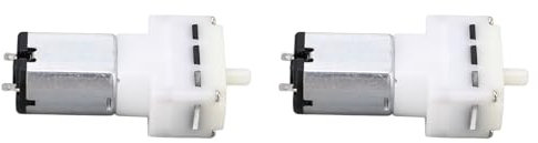 YWBL-WH 2PCS Mikro-Luftpumpe, Mini-Elektro-Vakuumpumpe für Haushaltsgeräte, Schnell Füllende Tragbare Luftmatratzenpumpe mit Hoher Luft