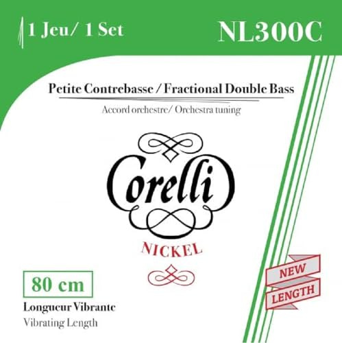 Corelli Kontrabass-Saiten Fractional - kleine Mensuren A 1/4 303B